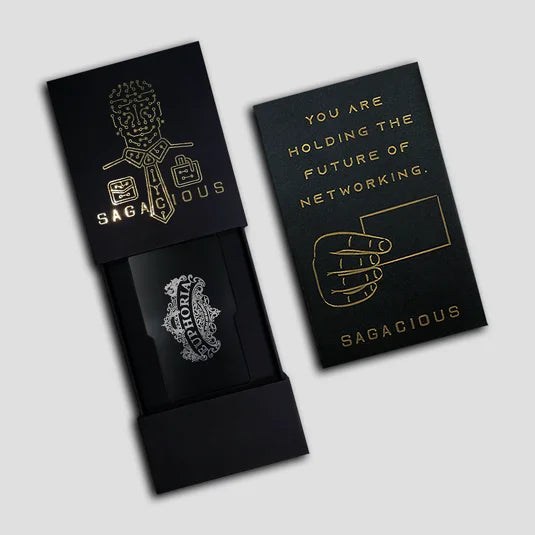 Premium Black | Silver Card