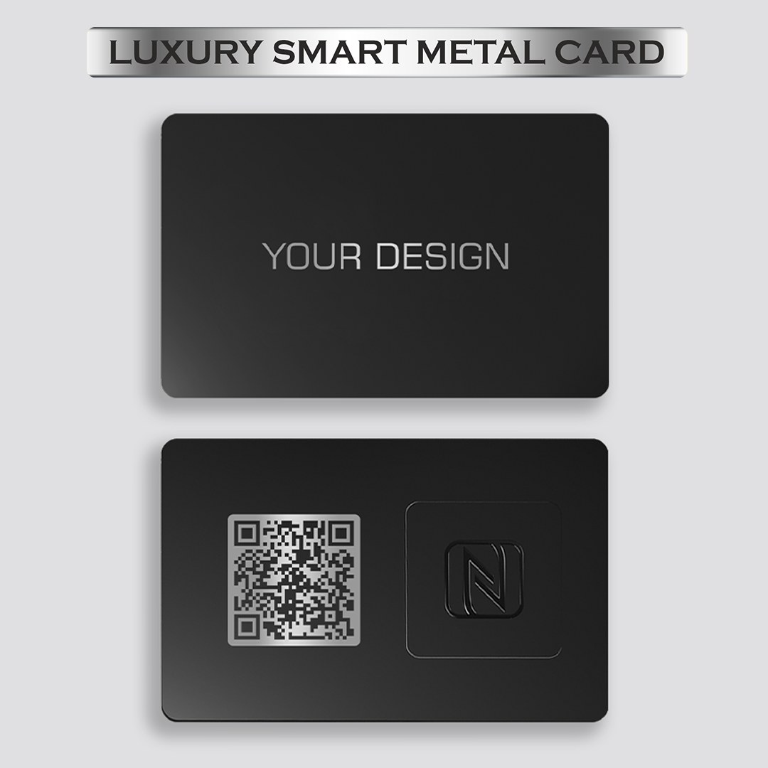 Metal Black | Stainless Steel Card